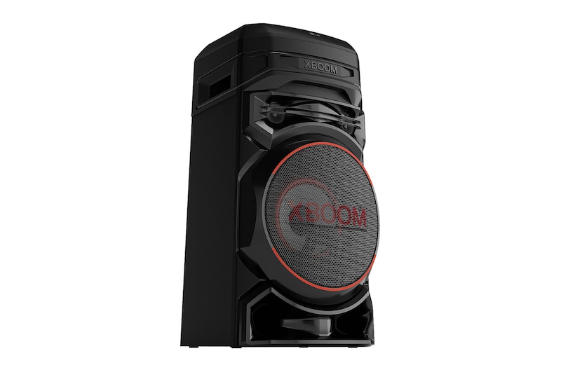 LG xboom La Bestia RNC5 - Altavoz gran potencia, 300W, karaoke, luces LED, efectos de DJ, Bluetooth, Negro, RNC5