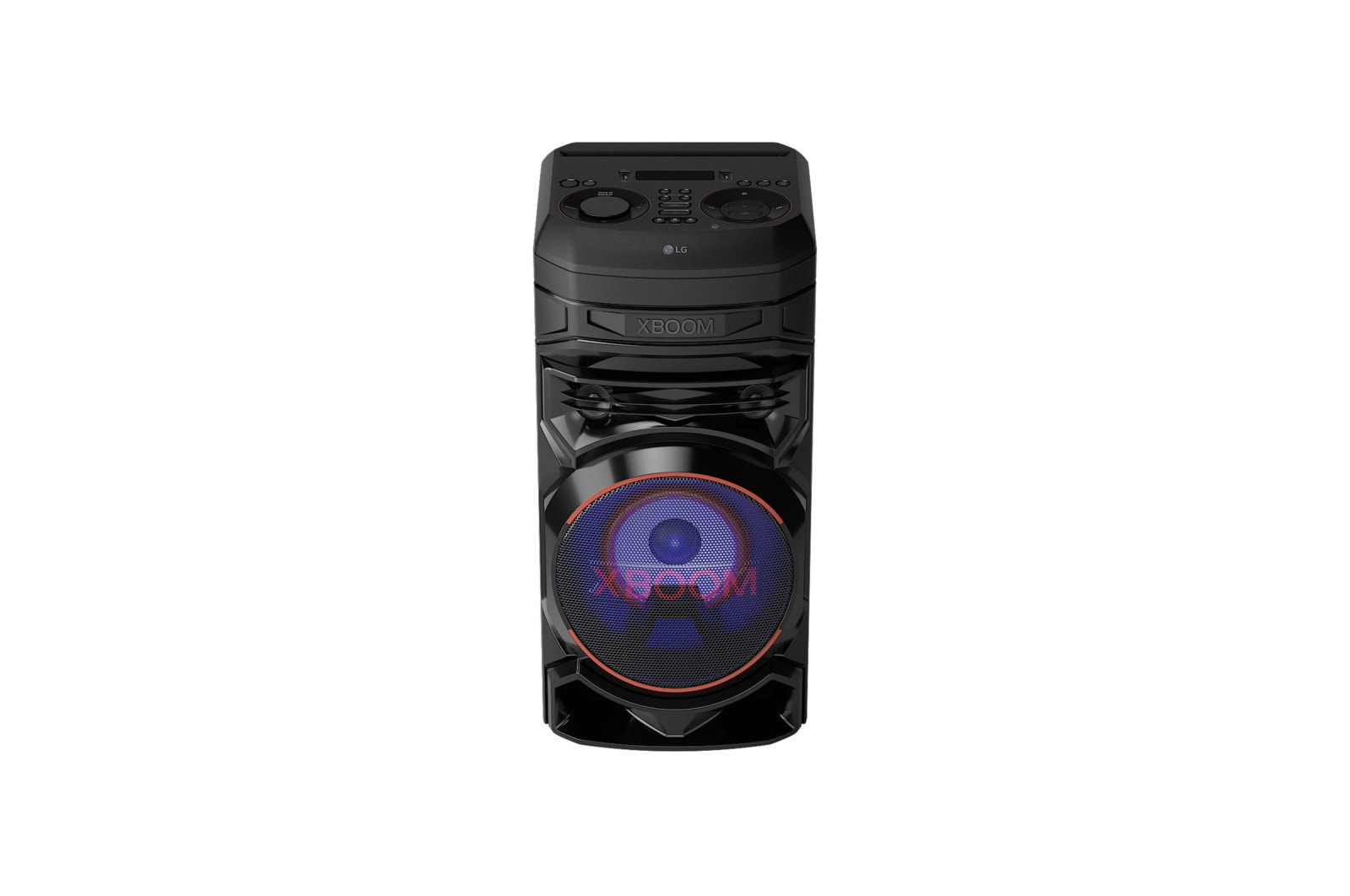 LG xboom La Bestia RNC5 - Altavoz gran potencia, 300W, karaoke, luces LED, efectos de DJ, Bluetooth, Negro, RNC5