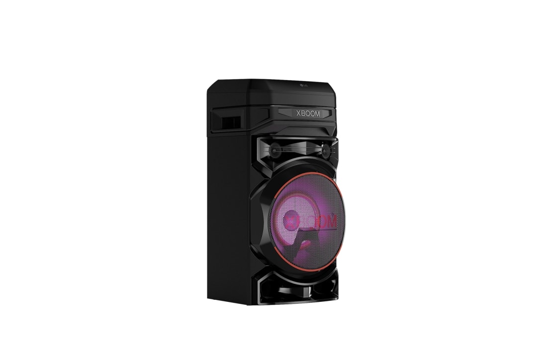 LG xboom La Bestia RNC5 - Altavoz gran potencia, 300W, karaoke, luces LED, efectos de DJ, Bluetooth, Negro, RNC5