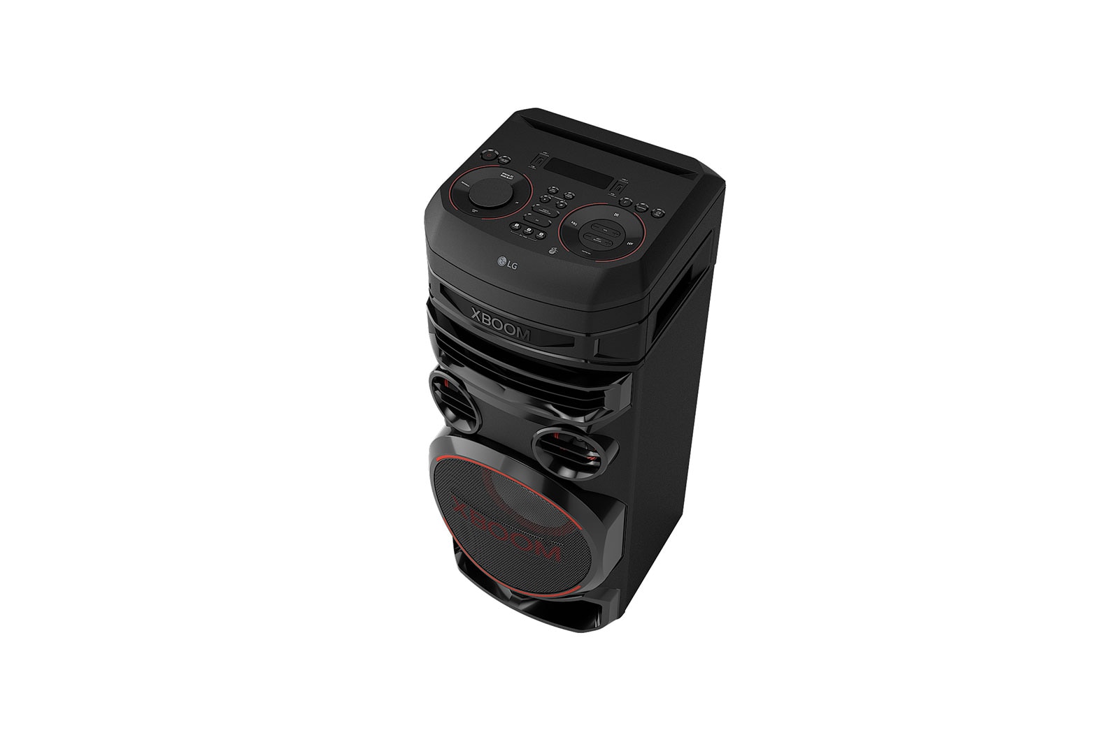 LG xboom La Bestia RNC7 - Altavoz gran potencia, 500W, karaoke, luces LED, efectos de DJ, Bluetooth, Negro, RNC7