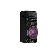 LG xboom La Bestia RNC7 - Altavoz gran potencia, 500W, karaoke, luces LED, efectos de DJ, Bluetooth, Negro, RNC7