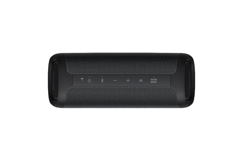 LG xboom XG5QBK - Altavoz inalámbrico, bluetooth, 20W, hasta 18h batería, resistencia IP67, Negro, XG5QBK