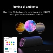 LG Altavoz Bluetooth XBOOM GO XG5QGR, XG5QGR