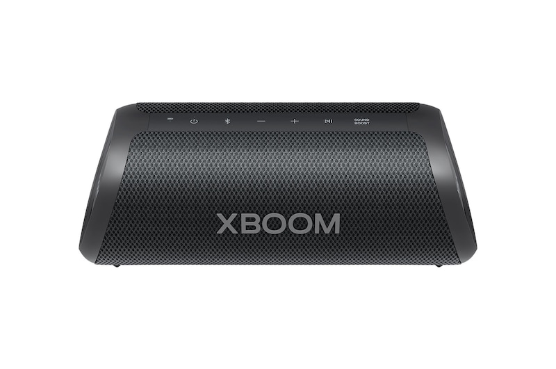 LG xboom XG7QBK - Altavoz inalámbrico, bluetooth, 40W, hasta 24h batería, resistencia IP67, Negro, XG7QBK