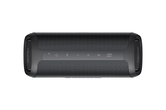 LG xboom XG7QBK - Altavoz inalámbrico, bluetooth, 40W, hasta 24h batería, resistencia IP67, Negro, XG7QBK
