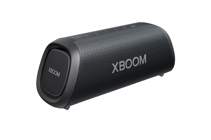 LG xboom XG7QBK - Altavoz inalámbrico, bluetooth, 40W, hasta 24h batería, resistencia IP67, Negro, XG7QBK