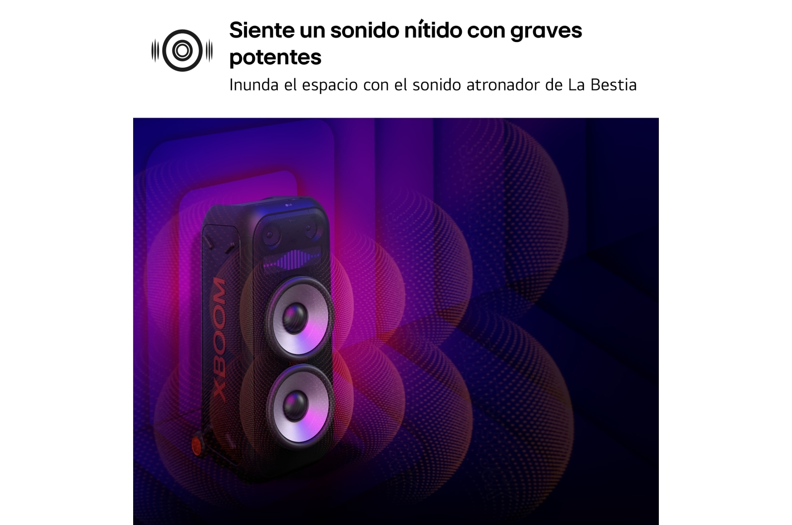 LG Altavoz de máxima potencia LG XBOOM La Bestia XL9T con 1.000W de potencia., XL9T