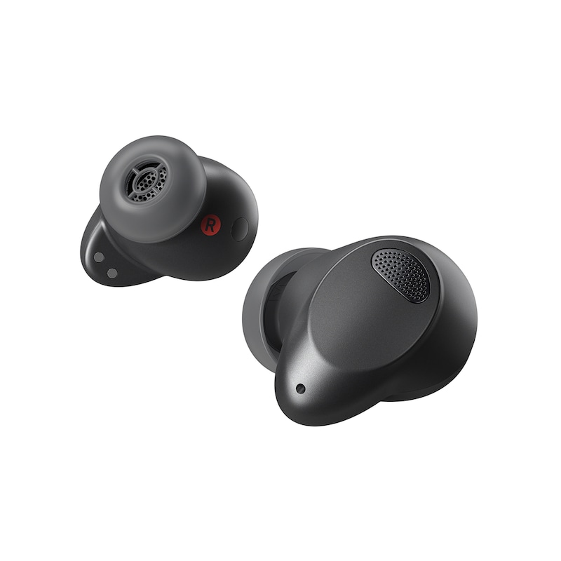 LG TONE Free T90S - auriculares inalámbricos, bluetooth, Dolby Atmos, cancelación de ruido, hasta 36h batería, resistencia IPX4, autolimpieza, grafeno, negro, TONE-T90S.AEUSLBK