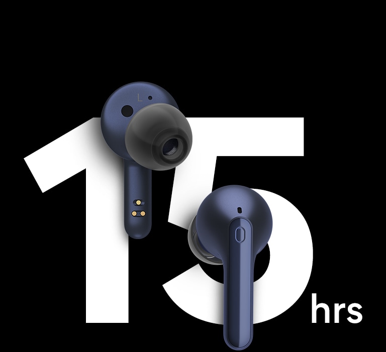 Batería de larga duración hasta 15 horas