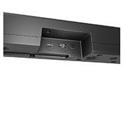 Plano cenital del centro de la LG Soundbar S60T