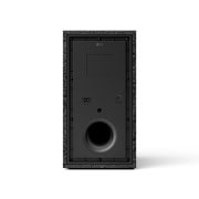 Vista trasera del subwoofer