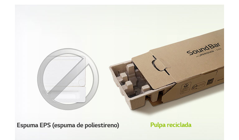 Cajas fabricadas con materiales reciclados