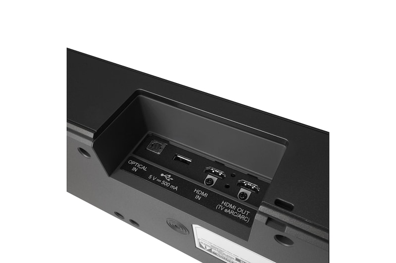 LG Barra de sonido Inteligente LG S75Q con 380W de potencia y 3.1.2 canales, doble altavoz Atmos vertical. Sonido envolvente Dolby Atmos y dst:X en alta resolución Hi-Res 24bits/96kHz y Meridian Horizon., S75Q