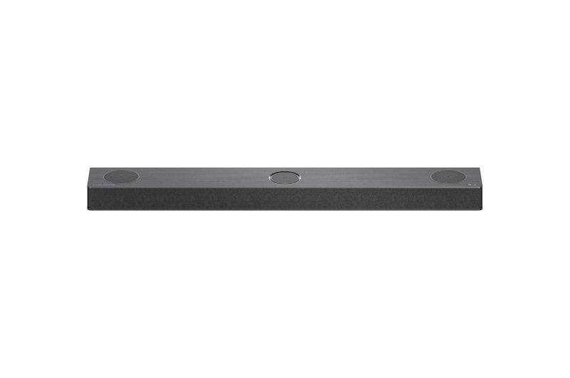 LG Barra de sonido Inteligente LG S80QR con 620W de potencia y 5.1.3 canales, triple altavoz Atmos vertical y altavoces traseros incluidos. Sonido envolvente Dolby Atmos, dst:X, IMAX Enhanced, Hi-Res 24bits/96kHz y Meridian Horizon., S80QR