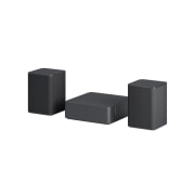 LG Barra de sonido Inteligente LG S80QR con 620W de potencia y 5.1.3 canales, triple altavoz Atmos vertical y altavoces traseros incluidos. Sonido envolvente Dolby Atmos, dst:X, IMAX Enhanced, Hi-Res 24bits/96kHz y Meridian Horizon., S80QR