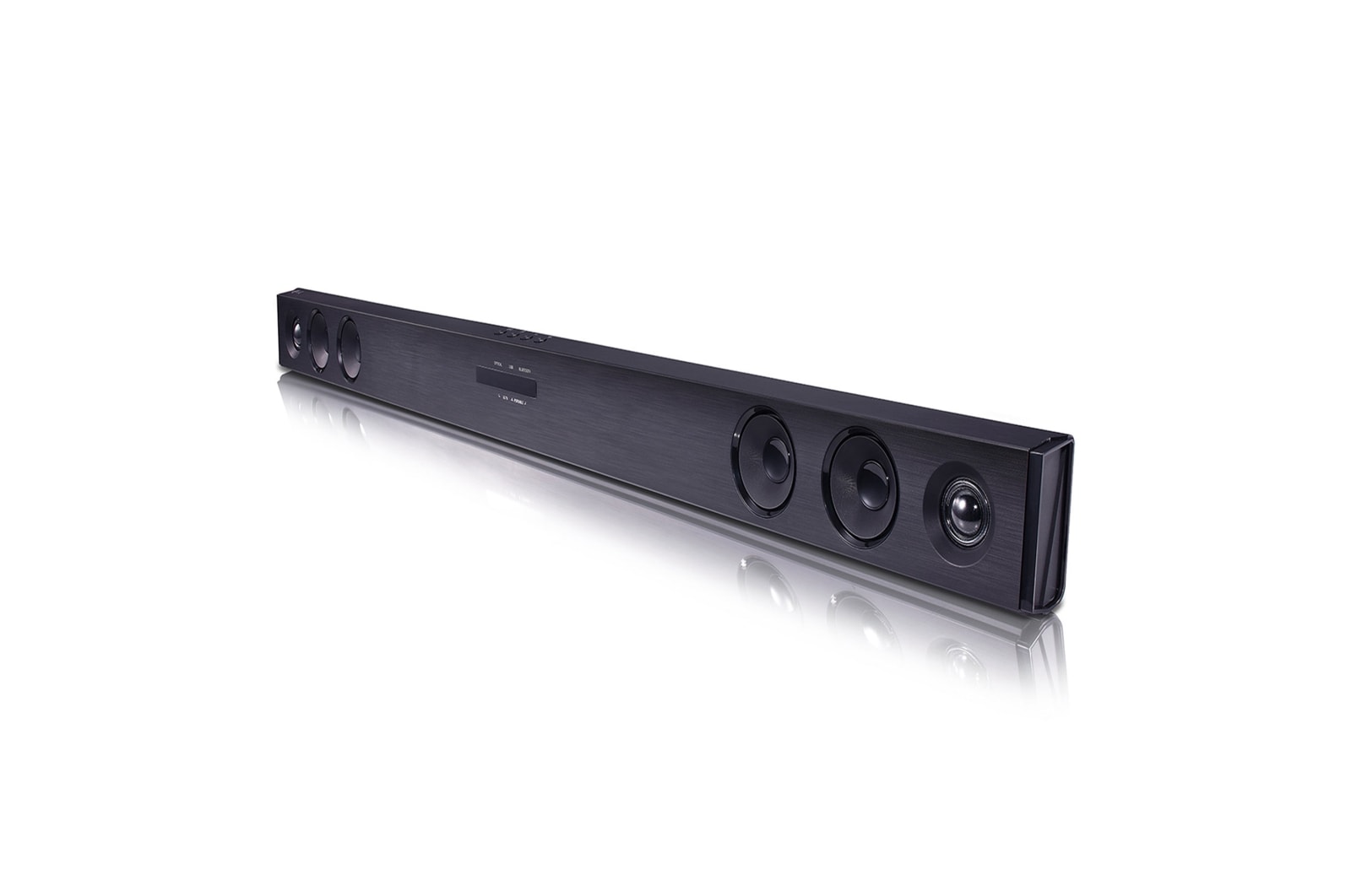 LG Barra de sonido Inteligente LG SQC2 con 300W de potencia y 2.1 canales. Sonido envolvente Dolby Digital con bajos potentes. Conectividad Bluetooth, USB y entrada óptica y App Android / iOS. Completa tu televisor con una barra de sonido con ajuste perfecto para TV de 43", SQC2