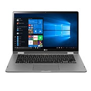 LG Gram 14T90P-G-AA78B Windows 10 Home - Convertible 2 en 1 ultraligero de 35,5cm (14") FHD IPS (1kg, autonomía 20,5h, Intel i7 10ª gen., Intel UHD Graphics, 16GB RAM, 512GB SSD NVMe) Plata - Teclado Español, 14T90P-G-AA78B