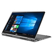 LG Gram 14T90P-G-AA78B Windows 10 Home - Convertible 2 en 1 ultraligero de 35,5cm (14") FHD IPS (1kg, autonomía 20,5h, Intel i7 10ª gen., Intel UHD Graphics, 16GB RAM, 512GB SSD NVMe) Plata - Teclado Español, 14T90P-G-AA78B