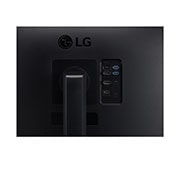 LG Monitor LG IPS (Panel IPS:2560x1440px, 16:9, HDR10, sRGB 99%); Daisy Chain; entradas: USB Type-C™ x1; DisplayPort x1; AMD FreeSync™;  Diseño Ergonómico; Ajustable en altura e inclinación y pivote, 24QP750