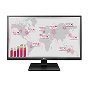 LG 27BK750Y-B Monitor Corporativo (Panel IPS: 1920 x 1080px, ratio 16:9, 250 cd/m², 1000:1, 75Hz, 5ms) ; entr: HDMI x1, DP-IN x1, DP-OUT x1, USB x5 ; Regulable en altura e inclinación y pivotable, 27BK750Y-B