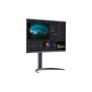 LG 27EP950 - Monitor LG UltraFine OLED (Panel OLED: 3840x2160, 16:9, 250cd/m2, 1M:1, 1ms, DCI-P3>99%, DisplayHDR™ 400 TrueBlack); diag. 68cm; entr: HDMI x1, DP x2, USB-C x1, USB-A x4., 27EP950-B