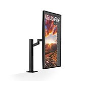 LG 27QN880-B - Monitor QHD polivalente (Panel IPS: 2560 x 1440p, 16:9, 350cd/m², 1000:1, sRGB >99%, 75Hz, 5ms); diag. 68,47cm; entradas: HDMI x2, DP x1, USB-A x2, USB-C x1 (P,D, 60W); altavoces 5W ; marcos ultrafinos, 27QN880-B