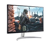 LG 27UP600-W - Monitor para creadores LG 4K UHD (Panel IPS: 3840x2160, 400nit, 1200:1, HDR10, DCI-P3 >95%); diag. 68,4cm; entradas: HDMI x2, DP x1., 27UP600-W