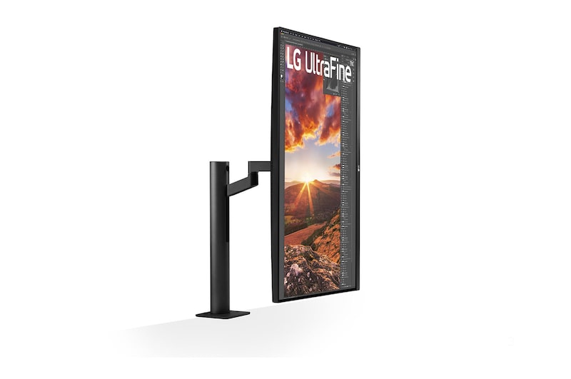 LG 32UN880-B - Monitor 4K UHD LG UltraFine™ Ergo™ (Panel IPS: 3840 x 2160p, 16:9, 350cd/m², 1000:1, DCI-P3 >95%, 60Hz, 5ms); diag. 80cm; entradas: HDMI x2, DP x1, USB-A x2, USB-C x1 (P.D. 60W); altavoces 5W ; marcos ultrafinos, 32UN880-B
