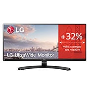 LG 34WL750-B - Monitor Ultrapanoramico 21:9 LG UltraWide (Panel IPS: 3440x1440, 300cd/m², 1000:1, sRGB >99%); diag. 86,7cm; entr.: HDMIx2, DPx1; Ajust. en altura e inclinación, 34WL750-B