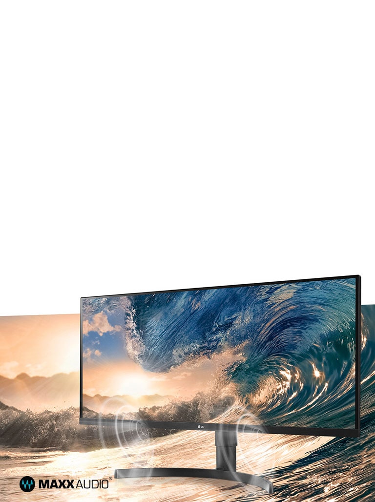 Onda sonora envolvente con MaxxAudio.