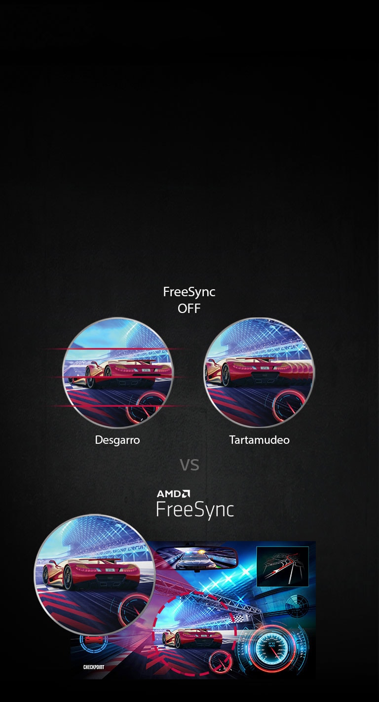 Imagen más clara y fluida con AMD FreeSync™