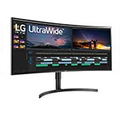 LG 35WN65C-B - Monitor Ultrapanoramico 21:9 LG UltraWide (Panel VA: 3440x1440, 300cd/m², 1500:1, sRGB>99%, curvo); diag. 88,9cm; entr.: HDMIx2, DPx1, USB-Ax3; HDR10; altavoces 2x7W; Ajust. en altura e inclinación., 35WN65C-B