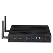 LG Box Tipo Thin Client – Procesador Quad-Core Intel®Celeron™ J4105; Memoria RAM de 4GB; Almacenamiento 16GB eMMC; DisplayPort con soporte para hasta 3 pantallas; USB Type-C™ con hasta 60W de suministro de energía; Diseño Silencioso., CL600N-6N