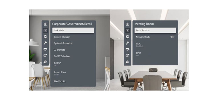 Easy Menu Setup for Vertical Needs