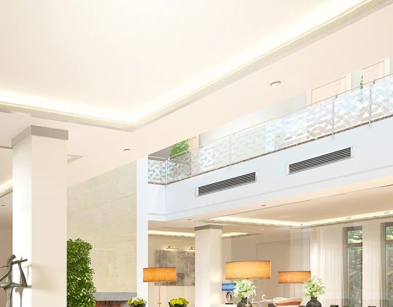 Conducto empotrado en el techo