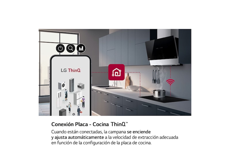 LG Placa de indución 59cm Dual Flex, CBIZ2437B