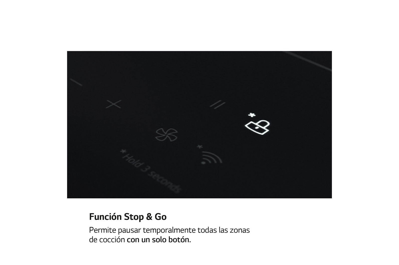 LG Placa de indución 59cm Dual Flex, CBIZ2437B