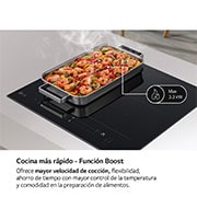 LG Placa de indución 59cm Dual Flex, CBIZ2437B