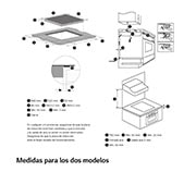 LG Placa de indución 59cm Dual Flex, CBIZ2437B