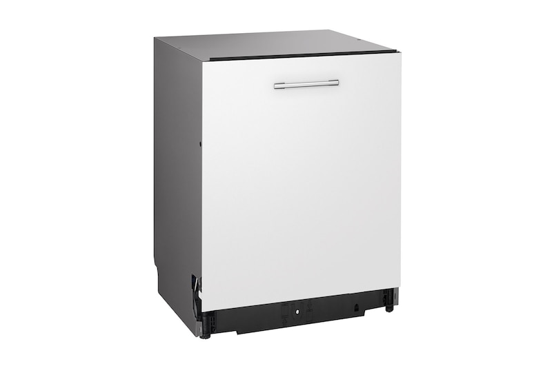 LG Lavavajillas Integrable, LG QuadWash™ Steam, B con lavado a vapor y tercera bandeja , DB365TXS