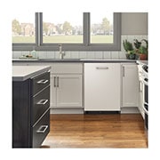 LG Lavavajillas Integrable, LG QuadWash™ Steam, B con lavado a vapor y tercera bandeja , DB365TXS