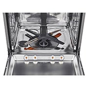 LG Lavavajillas Integrable, LG QuadWash™ Steam, B con lavado a vapor y tercera bandeja , DB365TXS