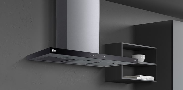 Imagen que muestra el elegante acabado de la campana