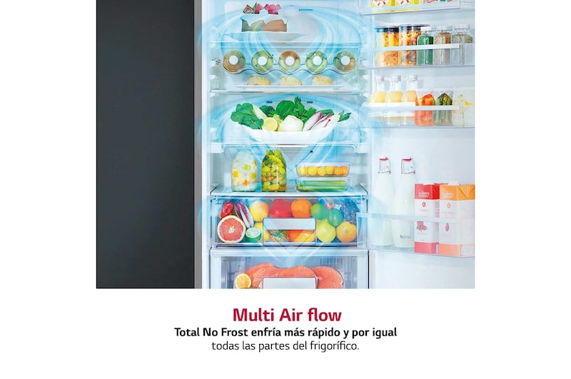 LG Frigorífico integrable, Smart Inverter, Clasificación E, 273l, GR-N266LLR