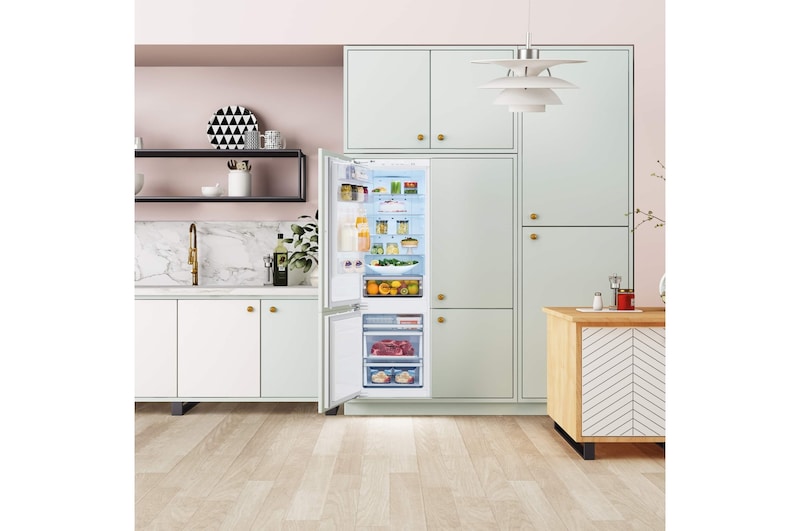 LG Frigorífico integrable, Smart Inverter, Clasificación E, 273l, GR-N266LLR