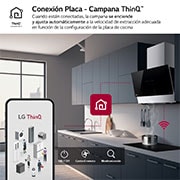 LG Campana extractora inclinada Cristal 60 cm - 630 ㎥/h Clase C, HCEZ2428B