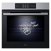 LG Horno Pirolítico Instaview Vapor 76L A++ con sistema de limpieza Blue EasyClean, acero inoxidable, WS9D7651WS