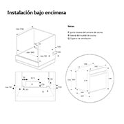 LG Horno Pirolítico Instaview Vapor 76L A++ con sistema de limpieza Blue EasyClean, acero inoxidable, WS9D7651WS