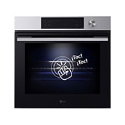 LG Oferta set: Horno LG Instaview 76 litros A+ Freidora de Aire y Placa de indución 59cm Flex + zona 28 cm, WSED7612S.CBIZ2