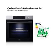 LG Oferta set: Horno LG Instaview 76 litros A+ Freidora de Aire y Placa de indución 59cm Flex + zona 28 cm, WSED7612S.CBIZ2